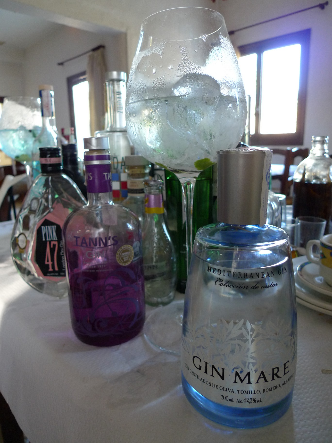 Les terrasses de la torre en Gata de Gorgos Gin Tonic